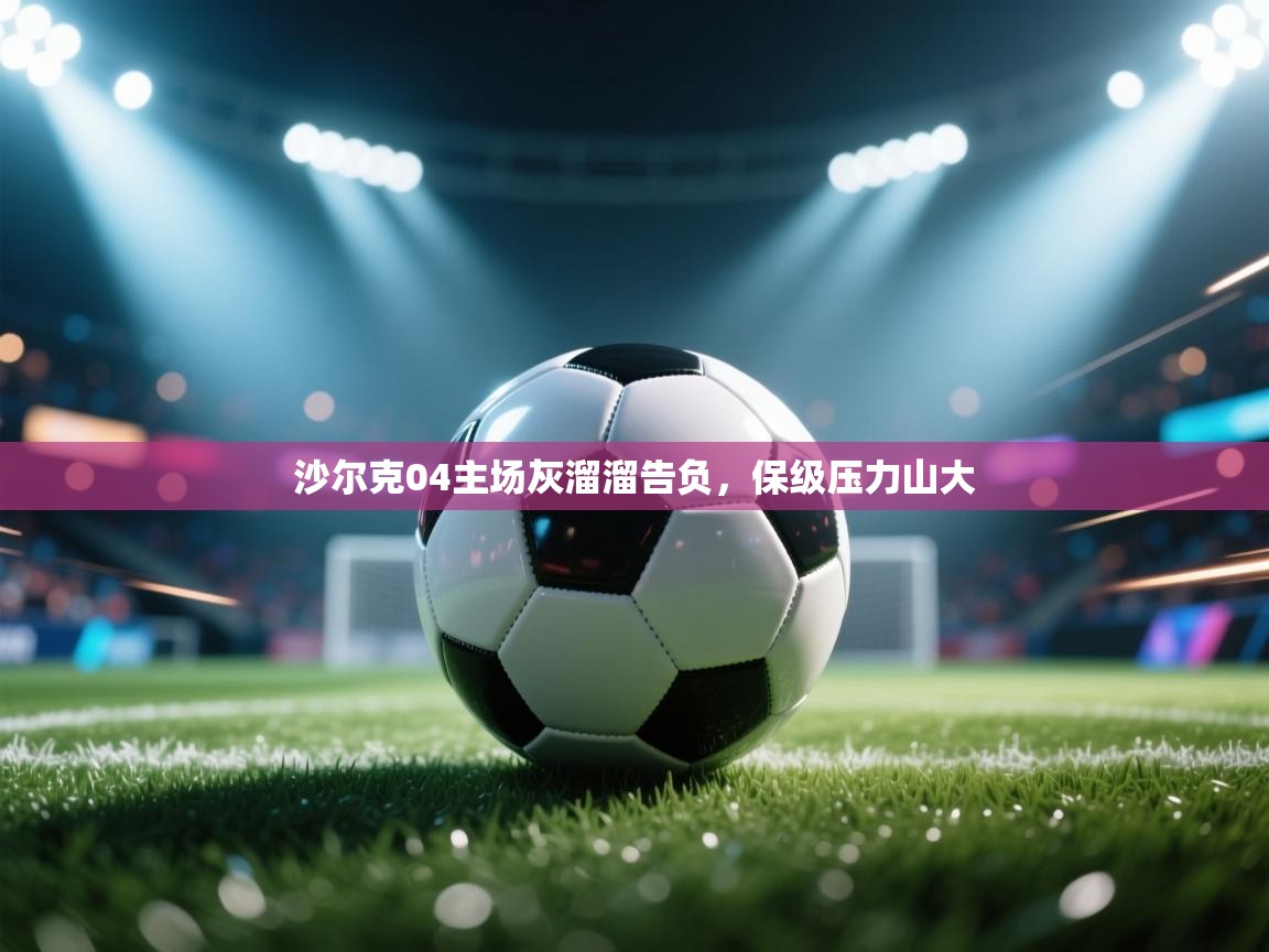 沙尔克04主场灰溜溜告负，保级压力山大  第1张