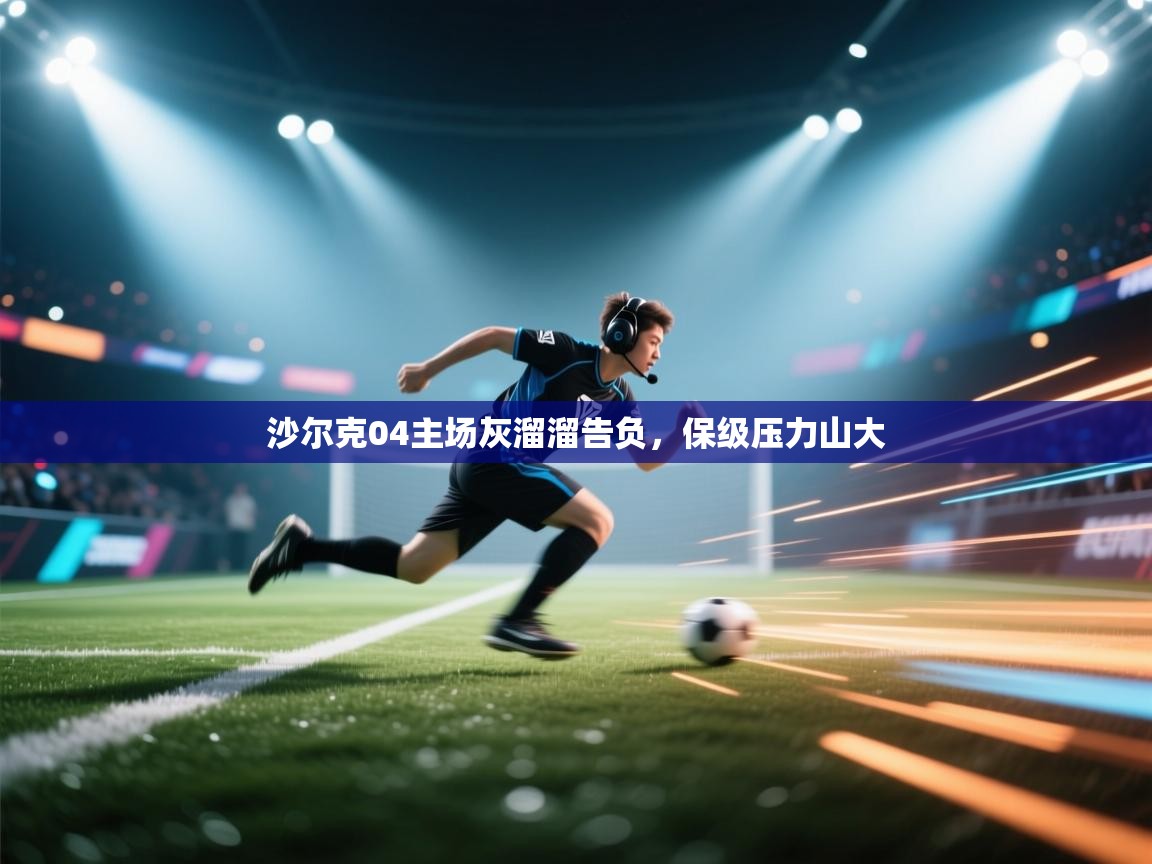 沙尔克04主场灰溜溜告负，保级压力山大  第2张